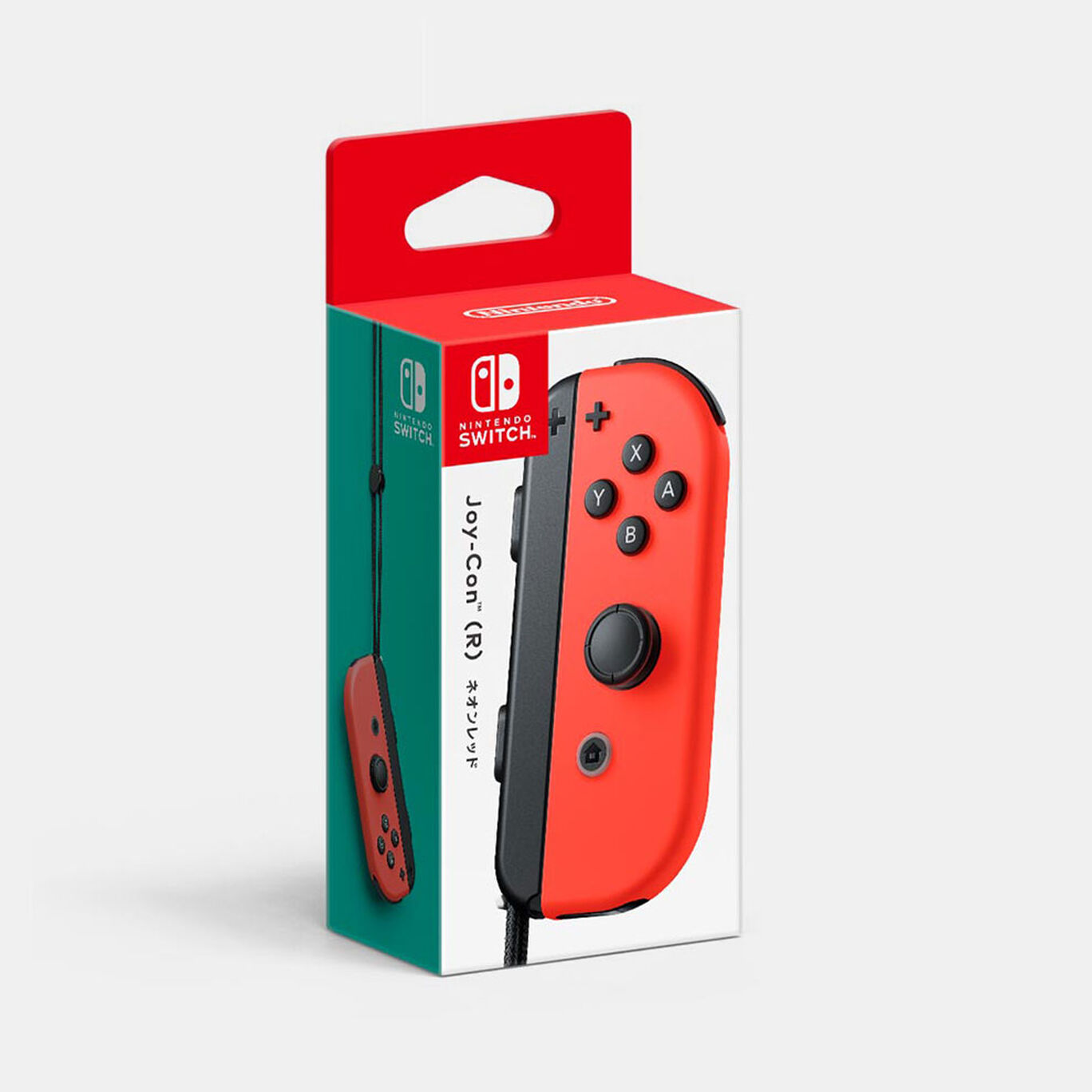 【送料無料・即日出荷】任天堂純正品　Nintendo Switch Joy-Con(R) ネオンレッド 500195