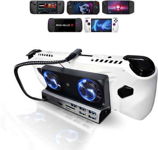 【Steam Deck/ROG Ally X 対応】 EGGSLINER GAMES ゲーミングドック 10-in-1 ドッキングステーション 4K HDMI ギガビットイーサネット搭載 (Legion GO/MSI Claw/UMPC 対応) 【Steam Deck/ROG Ally X 対応】 EGGSLINER GAMES ゲーミングドック 10-in-1 ドッキングステーション 4K HDMI ギガビットイーサネット搭載 (Legion GO/MSI Claw/UMPC 対応)