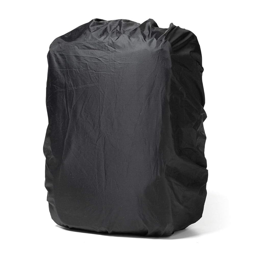 [サンワダイレクト] リュックカバー レインカバー 撥水 フリーサイズ ブラック 200-BAGOP4