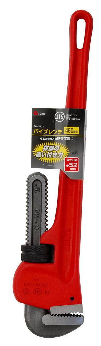 高儀(Takagi) GISUKE パイプレンチ JIS付 450mm PW-450J