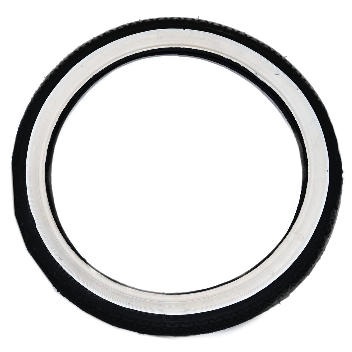 サギサカ(SAGISAKA) 自転車用 小径サイズ・子供用 タイヤ 16×1.75 16型HE ホワイト/ブラック 14322