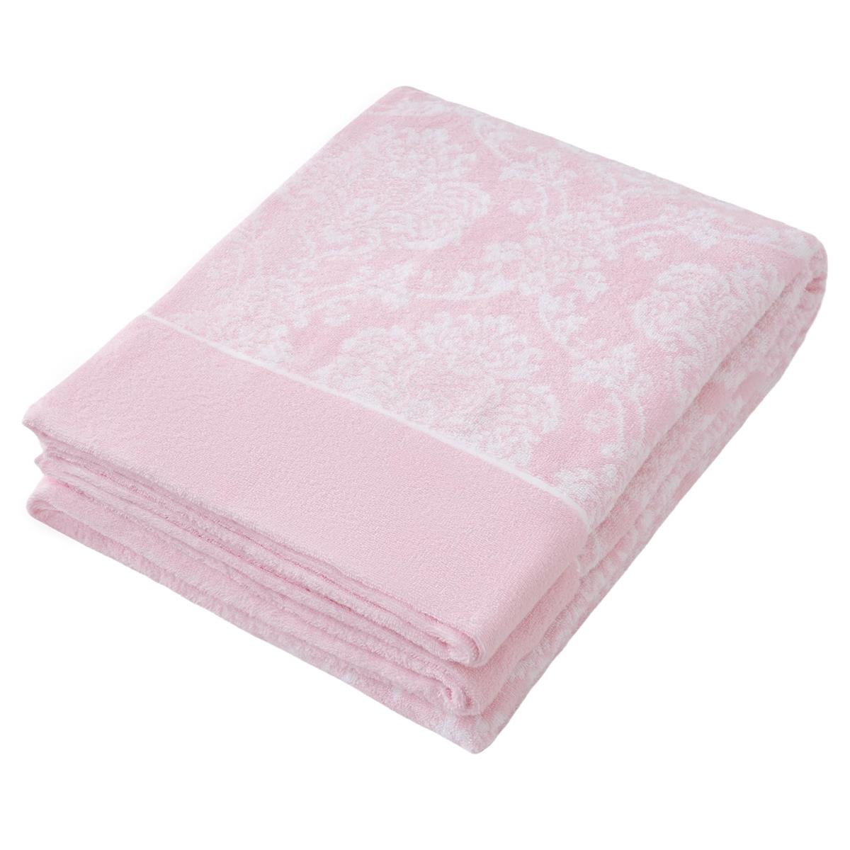 SE タオルケット ダブル 夏用 ブランケット 綿100％ おしゃれ 柔らかい ふんわり 吸湿速乾 抗菌防臭 洗える オールシーズン 180cmx200cm （からくさ·ピンク） SE Softexly