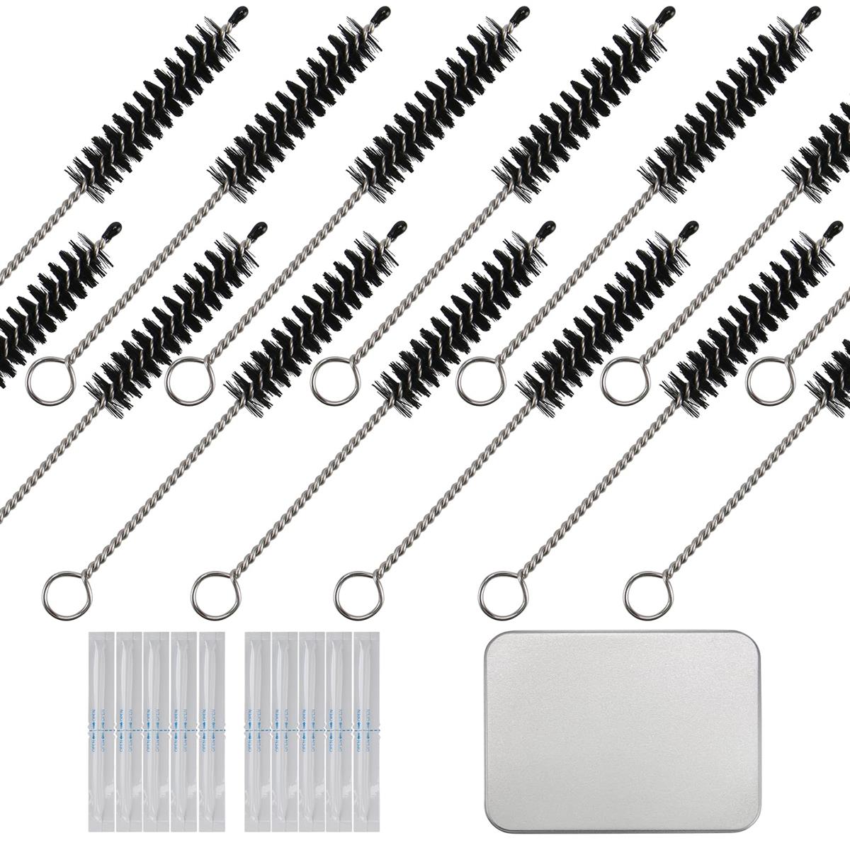 グロー専用 クリーニングブラシ 10本セット｜Glo Hyper X2およびX2 Airに対応｜綿棒10本付き｜便利な収..