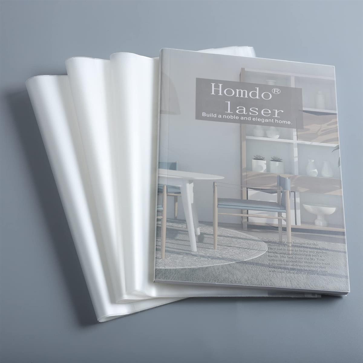 homdolaser ブックカバー 透明 A5用 教科書カバー 軟質素材 10枚入れ 手帳カバー 防水 耐久 汚れ防止 保護シール 教科書用 CPP素材