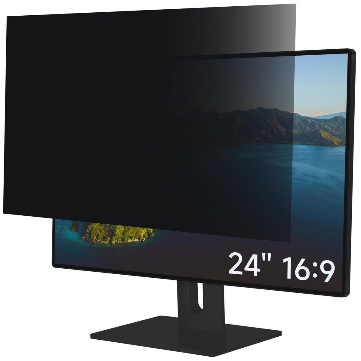 24インチ 16:9プライバシーフィルター ブルーライトカット PCフィルター 反射防止 覗き見防止 両面使用可能 PCモニター用 のぞき見防止フィルター 適格請求書発行可