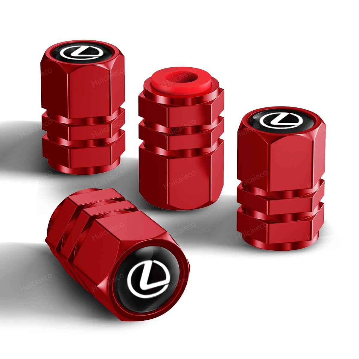 レクサス エアバルブキャップ 4個セット レクサス NX IS LS ...(2)