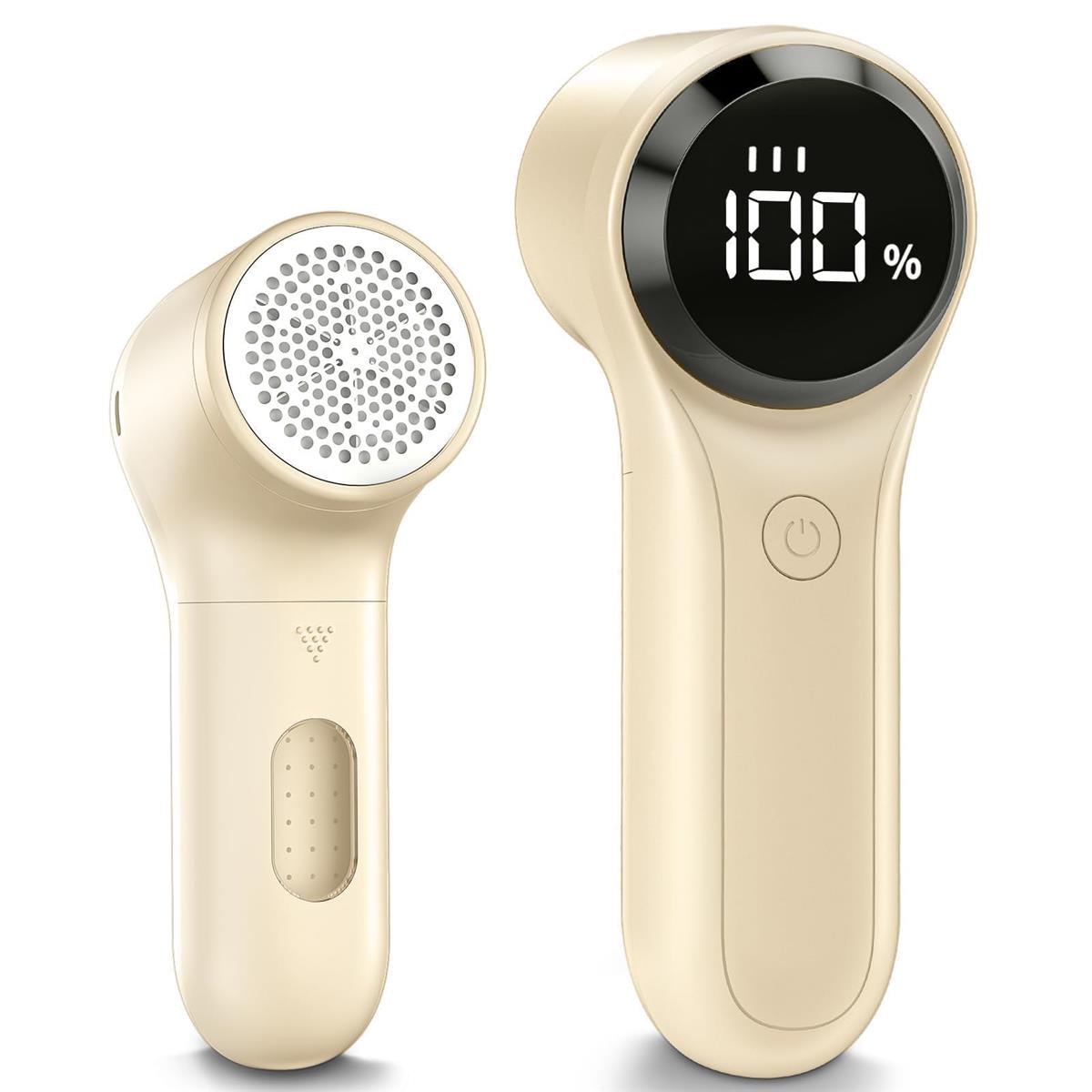 【毛玉取り】FrSara毛玉取り 電動 毛玉クリーナー けだまとり 電動 液晶ディスプレイ付き 3段階のスピード調整 強力6枚刃 Type-C充電式..