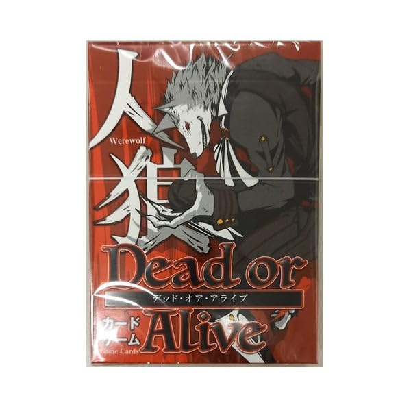 大創産業 人狼カード 人狼デッドオアアライブ 赤箱 玩具 パーティー スポーツ おおかみ jinnrou
