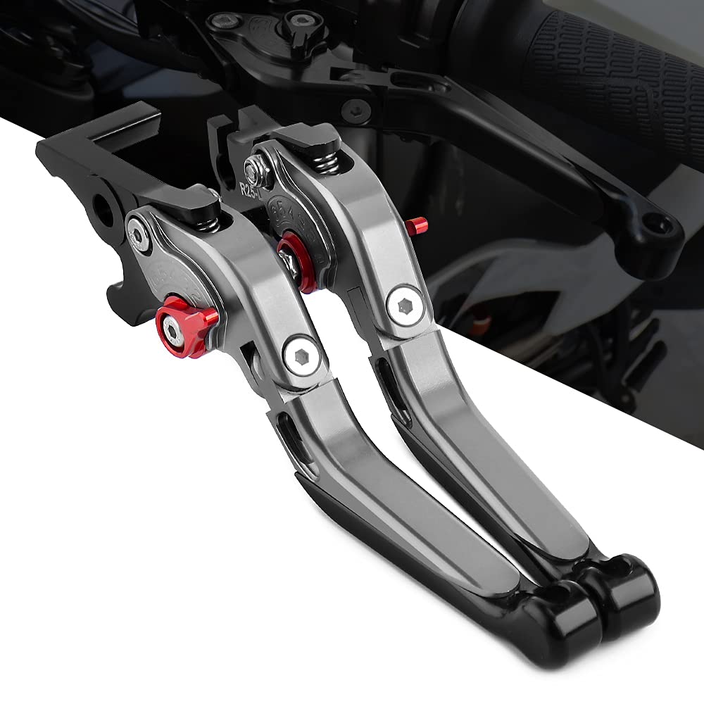 6段階調整 アルミ ブレーキ クラッチ レバー セット Yamaha ヤマハ YZFR3 YZFR25 YZFR30 MT-03 MT25 選..