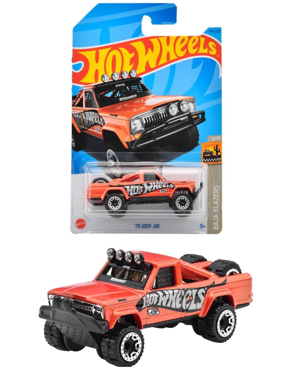 ホットウィール(Hot Wheels) ベーシックカー ’73 ジープ J10 【3才~】 HNK35