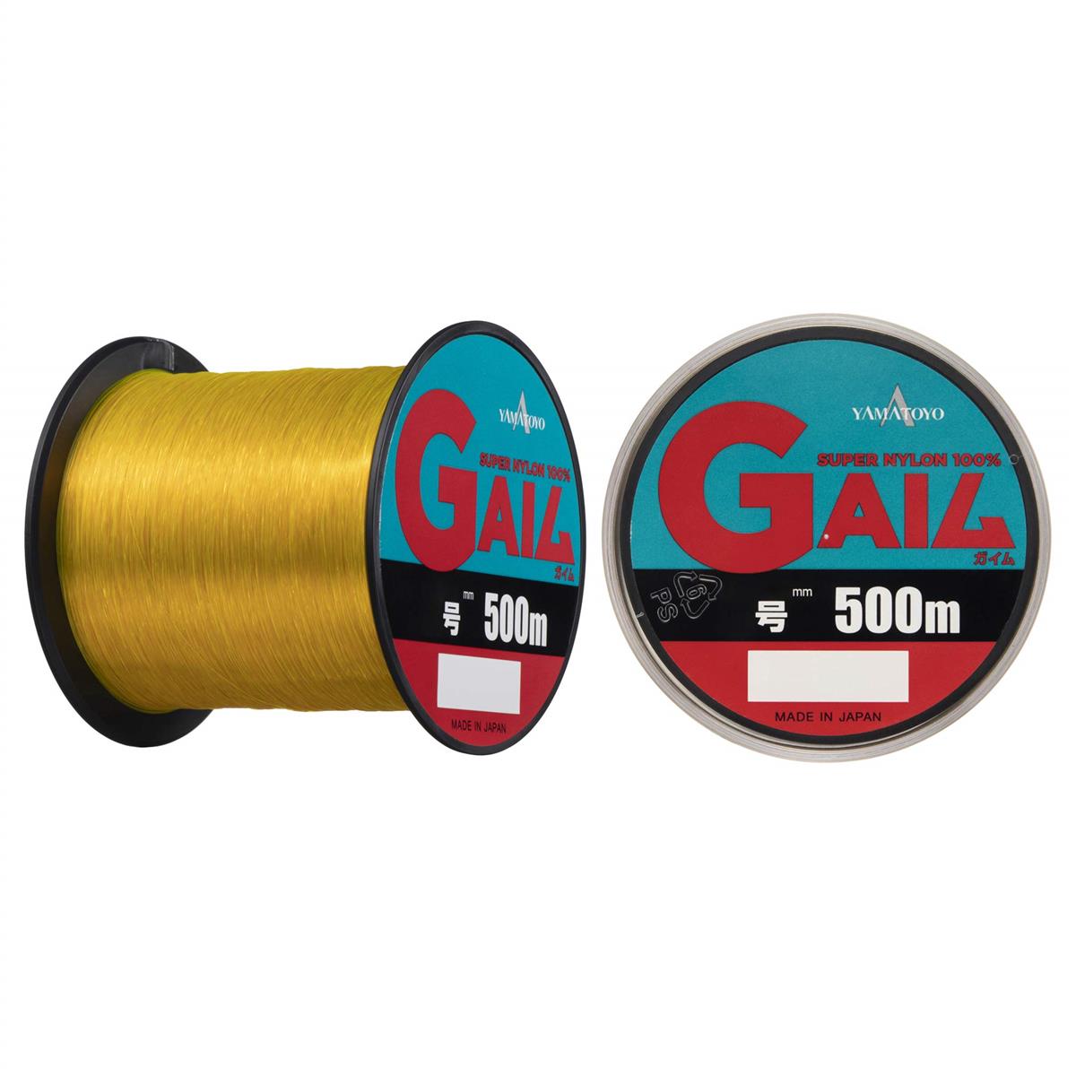 ヤマトヨテグス(YAMATOYO) ナイロンライン ガイム 500m 3号 12lb オレンジ