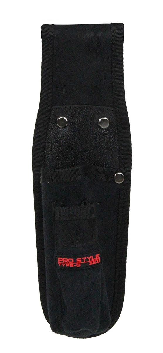 SK11(エスケー11) 墨つぼ・マーカーケース PRO STYLE SPS-TC-4 スエード調 ブラック迷彩 幅80×高さ260×奥行80mm