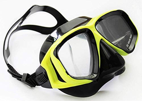 WOWDECOR シュノーケルマスク度付き 水泳用ゴーグル 度入り 用 レンズ付マスク ダイビング マスク の人 男女兼用 大人と子供