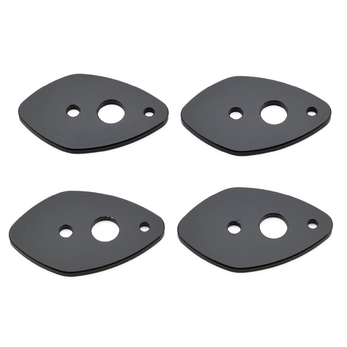 デイトナ(Daytona) バイク用 ウインカーステー M8サイズ用 CB1300SF リア側など適合 アルミ製 ウインカーホルダープレート HONDA2 4枚入り(ウインカー2個分) 17853