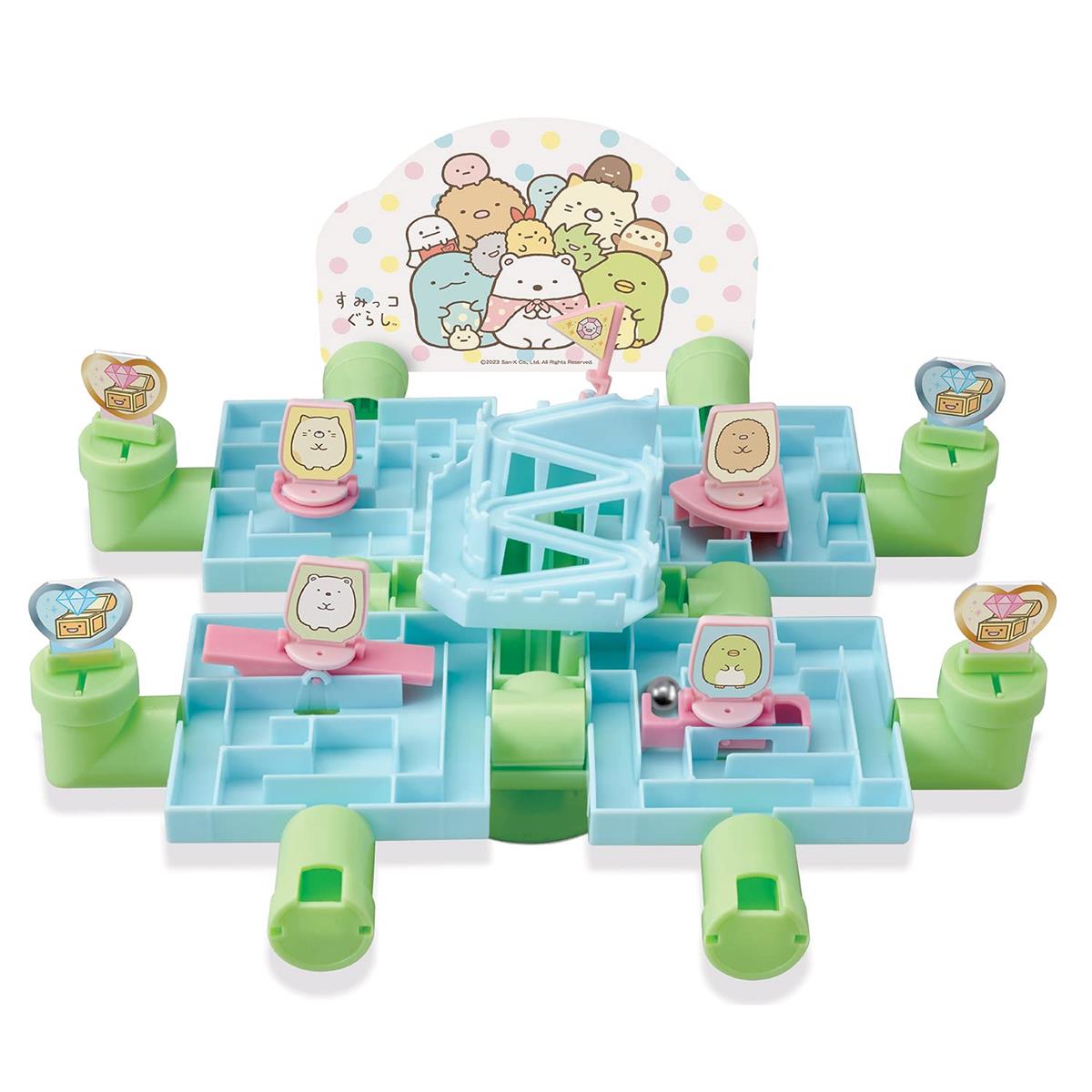 エポック(EPOCH) 社 すみっコぐらし あちこち大迷路ゲーム STマーク認証 4歳以上 おもちゃ ゲーム プレイ人数:1人