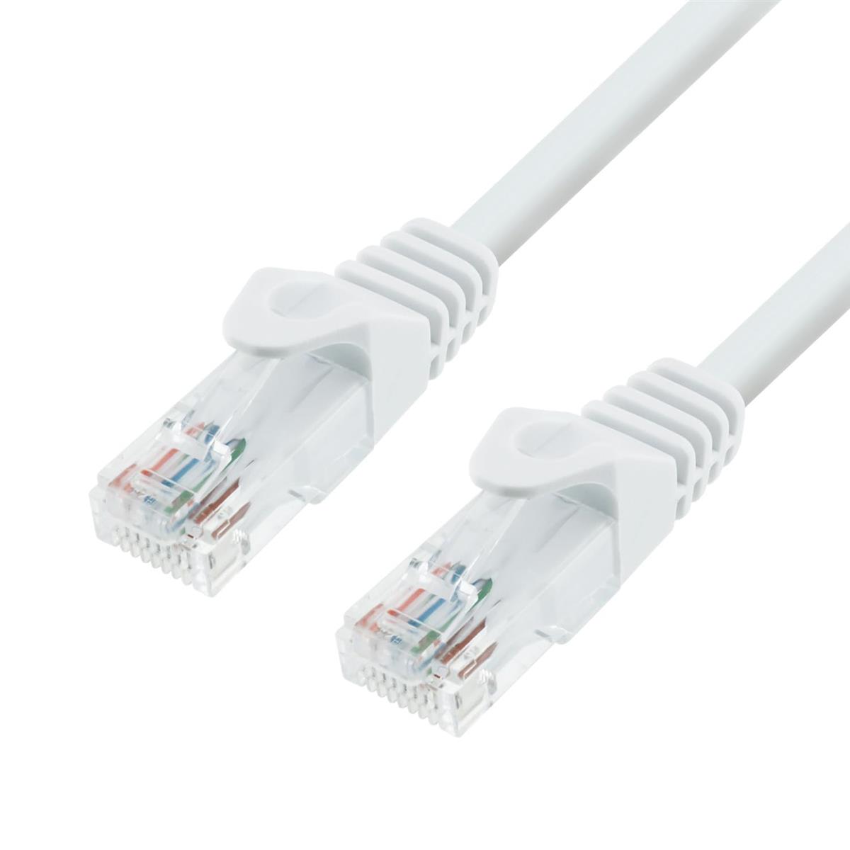 ホーリック LANケーブル UTP カテゴリー6A 5m ホワイト LC50-044RW