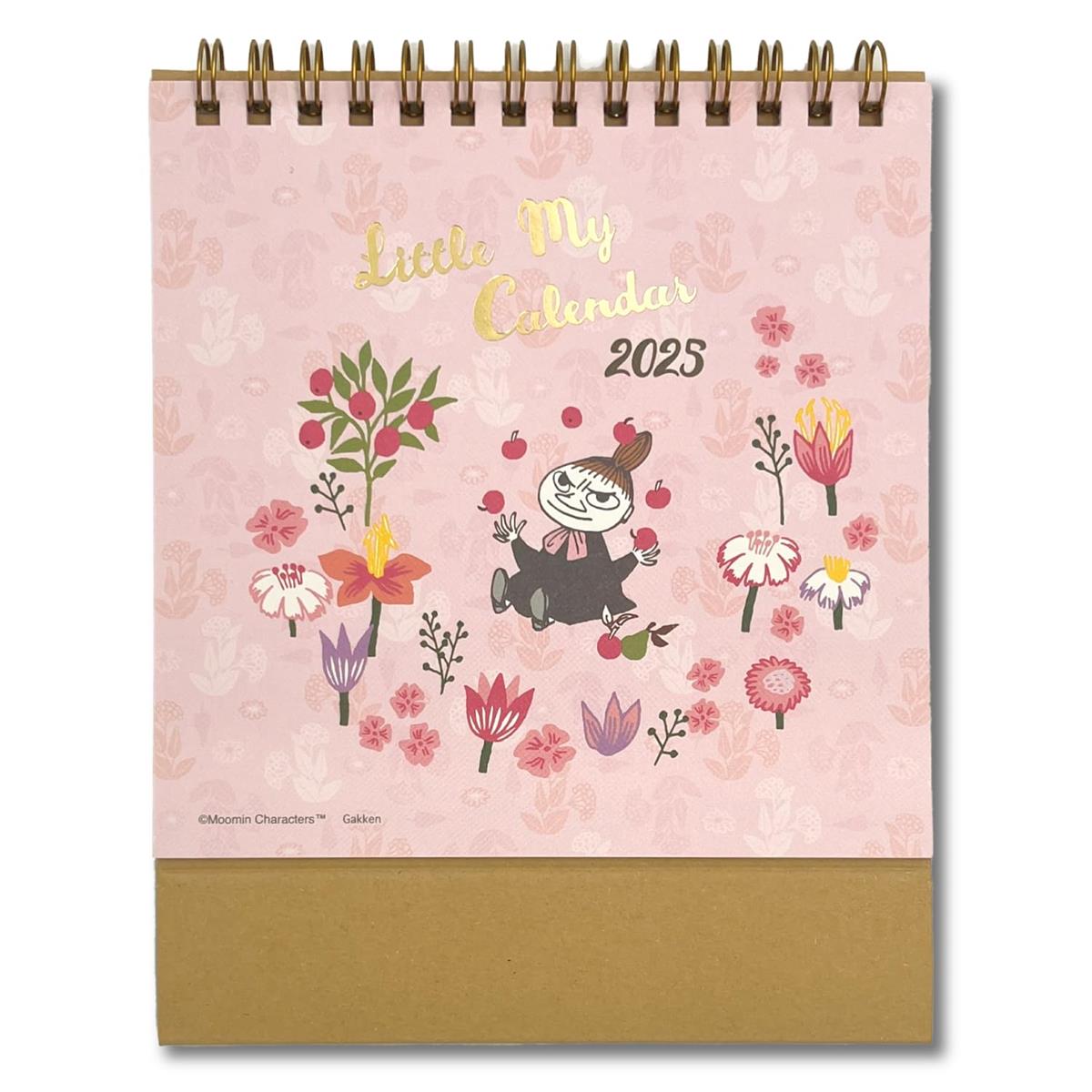 学研ステイフル 2025年 カレンダー リトルミイ 卓上 M08529 2025年 1月始まり