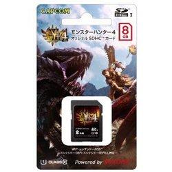 【ネコポス便対応、新品未開封】モンスターハンター4オリジナル SDHCカード(8GB)メール便を選択おねがいします。宅配便は別途送料かかります。