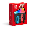 【北海道 沖縄を除く】送料無料 新品 Nintendo Switch(有機ELモデル) Joy-Con(L) ネオンブルー/(R) ネオンレッド発売日2021/10/08