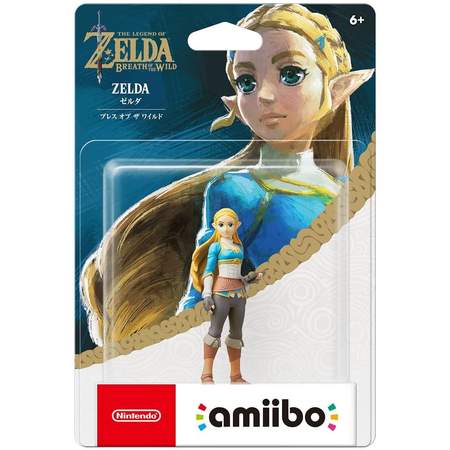 【北海道 沖縄を除く】送料無料★新品 amiibo ゼルダ【ブレス オブ ザ ワイルド】 (ゼルダの伝説シリーズ)