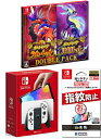 【北海道・沖縄を除く】【当社限定品】おまけ付　新品　Nintendo Switch(有機ELモデル) Joy-Con(L)/(R) ホワイト+【特典付】ポケットモンスター スカーレット・バイオレット ダブルパック2点セット