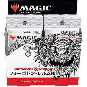 新品　MTG 日本語版 フォーゴトン・レルム探訪 コレクター・ブースター