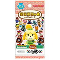 ★どうぶつの森amiiboカード 第4弾 ( 5パック入り) ★新品未開封品。、