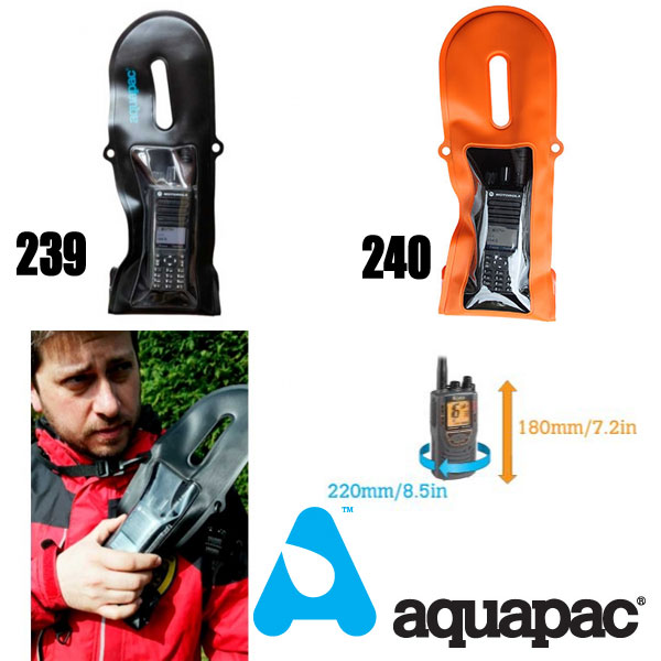 aquapac アクアパック 239 完全防水ケース 小型無線機用耐水形防水ケース　TrailProof　VHF Pro Case