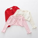 【時間限定10%OFF&Point2倍】カーディガン 子供服 ボレロ ベビー服 子ども服 女の子 長袖 ニット セーター 秋冬 秋 冬 春 おしゃれ 可愛い か...