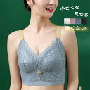 【時間限定10%OFF&Point2倍】ブラジャー ノンワイヤー 花柄 小さくを見せるブラ 着痩せ 大きいサイズ フルカップ 20代30代40代50代 痛くない 脇肉 脇高 bra 母の日 レース つけ心地 単品 ブラ 大き胸