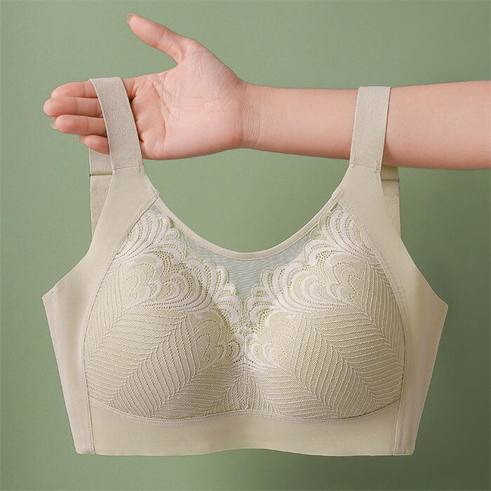 【期間限定全品10%OFF】ナイトブラ ブラジャー ノンワイヤー バストアップ かわいい スポーツブラ 揺れない 小さく見せるブラ 脇高 補正 下着 昼夜兼用 通気 30代 40代 50代 花柄 シンプル 快適な ホック付き 大きいサイズ