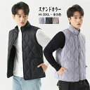 メンズ 軽量 暖かい スタンドカラー 前開き インナー 中綿ベスト ジレベスト 持ち運び ノースリーブ アウター ジャケット 軽量 薄手 防寒 インナー アウター 防風 冷え性対策 登山 通勤 重ね着 30代 40代 50代 トップス 大きいサイズ 作業服 防寒着 冬 秋服