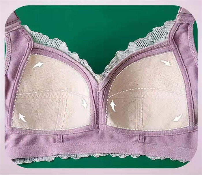 【SALE10％OFF】ブラジャー ノンワイヤー bra ブラ 小さくを見せる 花柄 レース 通気性 伸縮性 無地 大きな胸 大きいサイズ フルカップ 脇肉 脇高 着痩せ 美胸 つけ心地 楽ブラ 楽ブラ 20代30代40代50代 綺麗 単品 盛れる 女性 下着