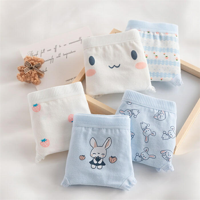 【SALE10%OFF&5倍ポイント】ショーツ レディース インナー うさぎ柄 5枚組 5点セッ...