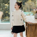 セーター 韓国子供服 女の子 キッズ トップス ニット 子供服 長袖 春服 秋服 冬服 シンプル オシャレ カジュアル ジュニア服 お出かけ 通学 ホワイト 親子 ガールズ シンプル 暖かい 可愛い もこもこ 編み柄 こどもの日 2