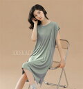 【Fashion SALE20%OFF&Point2倍】パジャマ レディース 綿 ルームウェア ワンピース ネグリジェ 半袖 ロング スカート M L XL X...
