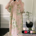 【Fashion SALE20%OFF&Point2倍】ネグリジェ ルームウェア レディース ワンピース 半袖 涼しい ボーダー 部屋着 織り 薄手 夏ミモレ丈...