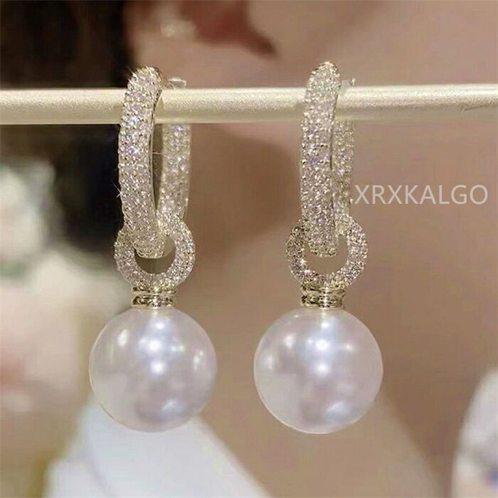 Rakuten - 【SALE10%OFF】ピアス フープピアス イヤリング 金属アレルギー対応 パール ゴールド 痛くない 落ちにくい Gold 2way ニッケルフリー 大ぶり ツイスト レディース 大人 かわいい 上品 エレガント ジュエリー ゴールド シルバー 送料無料 金 金属アレルギー対応 パール