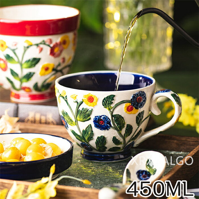 乐天商城 - 【SALE10%OFF&5倍ポイント】マグカップ 北欧 食器 おしゃれ コーヒーカップ スープカップ 540ml 陶器 無地 マグ スープマグ ティーカップ カフェマグ スープマグカップ マット 結婚祝い ギフト シンプル 器 紅茶 モダン かわいい 食洗器 便利
