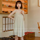 【Fashion SALE20%OFF&Point2倍】ネグリジェ ノースリーブ キャミソールワンピース ルームウェア夏 レディース ルームウェア パジャマ ナ...
