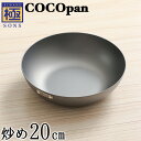 【今ならおまけ付き】COCOpan 炒め20cm 極SONS C102-001 【正規品】フライパン ココパン リバーライト脱フッ素 フッ素アレルギー