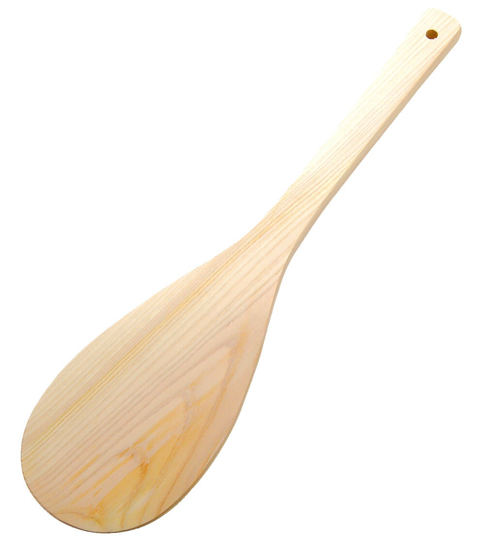 ひのきしゃもじ 48cm 87430 日本製 ヒノキ 檜 ちらし寿司 寿司桶 多人数 特大 大きいサイズ 職人 天然木