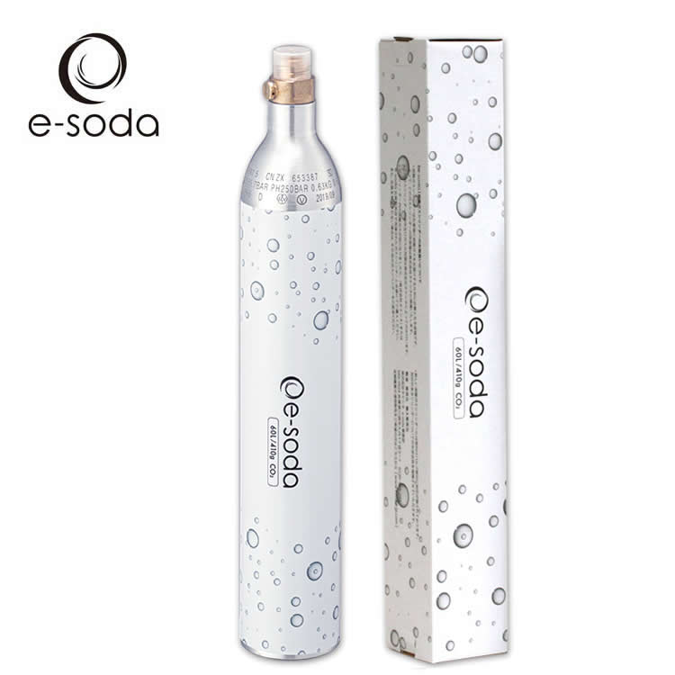 e-soda 専用シリンダー 1本 新規購入用ガスシリンダー【正規品】 TKS-001 販売用 予備用