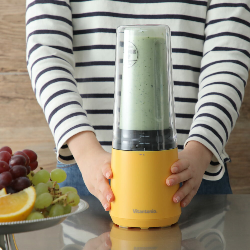 マイボトルブレンダー ビタントニオ Vitantonio MINI BOTTLE BLENDER ブレンダー ミキサー ジューサー スムージー パーツが少ない 簡単 静音