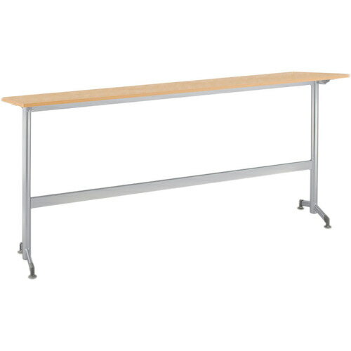 [会議用テーブル]アイリスチトセ（株） アイリスチトセ リフレッシュテーブルフーク カウンタ脚1800×400ナチュラル CFKTK1840G-NA 1台【790-2191】【代引不可商品】【別途運賃必要なためご連絡いたします。】