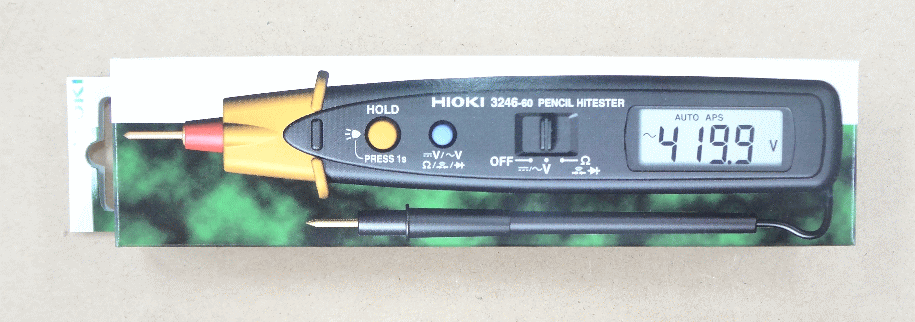 [デジタルテスタ]日置電機（株） HIOKI　ペンシルテスタ　　3246−60 3246-60 1台【392-5145】【3246-60】
