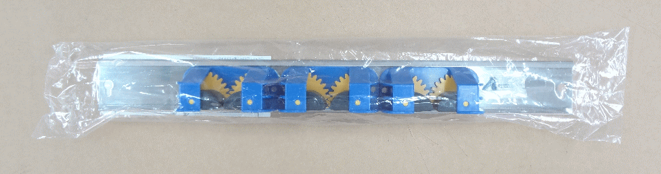 [モップハンガー]山崎産業（株） コンドル モップハンガー 3本掛け C316-003X-MB 1個【281-9635】