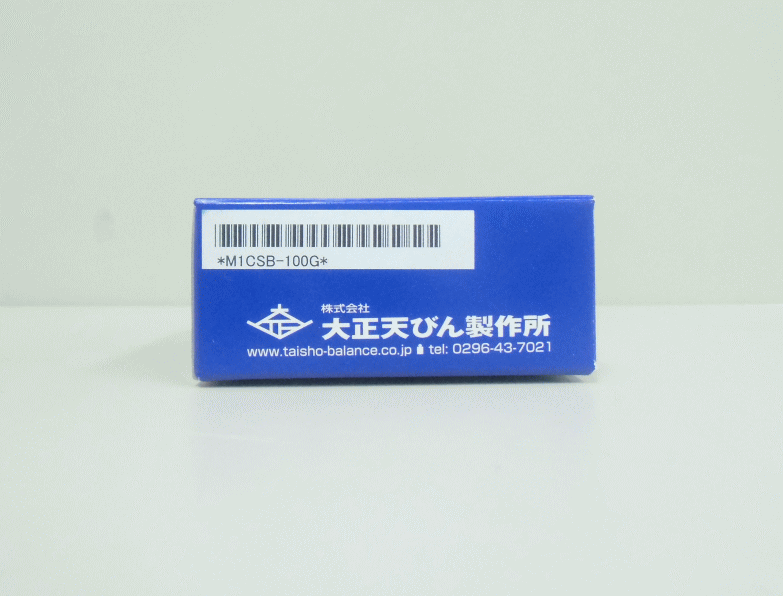 [分銅]新光電子（株） VIBRA M1CSB−100G：円筒分銅 100g M1級（非磁性ステンレス） M1CSB-100G 1個【392-4262】