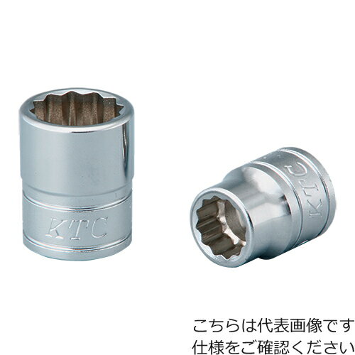 [ソケット]京都機械工具（株） KTC　9．5sq．ソケット（十二角）11／16inch　B3-11/16W 1個【373-1529】