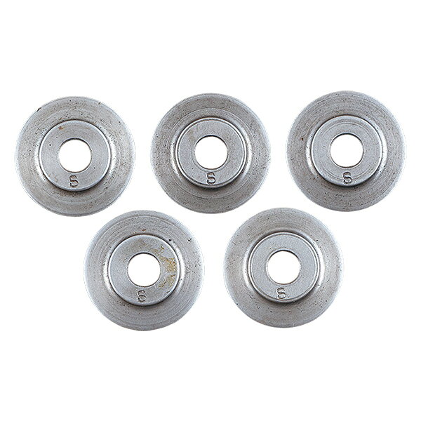 ■[チューブカッター用替刃]京都機械工具（株） KTC チューブカッタ替刃 ステンレス鋼管用（5枚組） PCK305S 1袋（5枚入）【400-4833】【代引不可商品】【メール便1個まで対象商品】